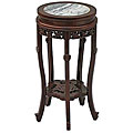 Classical-style Marble Top Accent Table (China)