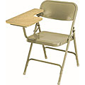 NPS Light Oak Right Arm Folding Tablet Chairs (Pack of 2)