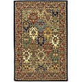 Handmade Heritage Heirloom Multicolor Wool Rug (5' x 8')