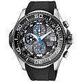 Citizen Men's Eco-Drive Aqualand Diver's Rubber Strap Watch