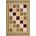 Free indicative article on kilim Persian Hand-woven Dakota Wool Rug (8' x 11')