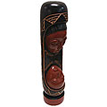 Handcrafted 'Close To You' Mother and Child Wood Carving (Ghana)