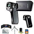 Sanyo VPC-CG10 HD Flash Memory Black Camcorder Kit