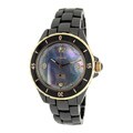 Le Chateau Women's Condezza LC Black Ceramic Watch