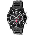Le Chateau Dinamica Men's Black Ion-plated Sport Watch