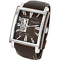 Stuhrling Original Men's 'Metropolitan' Brown Dial Automatic Watch