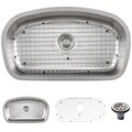 Ticor Stainless Steel 16-gauge Undermount Kitchen Sink