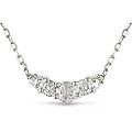 10k White Gold 1/4ct TDW Diamond Necklace (H-I, I2-I3)