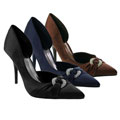 Anne Michelle by Journee Women's Rhinestone Accent Heels