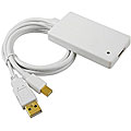 Accommodating article on audio studiophile Mini DisplayPort to HDMI USB Audio Cable Adapter