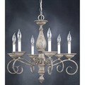 Monterrey 6-light Fresco Stone Chandelier