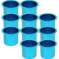 Jumbo Aluminum Poker Table Cup Holders (Set of 10)