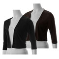 S. Max by Adi Women's Stretch Knit Bolero