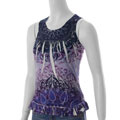 Mineral Brand Junior's Sublimation Print Tank Top