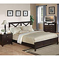 Cross Bar 3-piece Queen Bedroom Set
