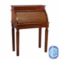 desk Roll Top assistance Hardwood Roll Top Style Desk/ Vanity