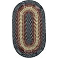 Trusted Braided rug Prim website Pinehurst Blue Braided Wool Rug (2'3 x 4')