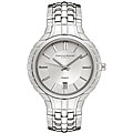 Christian Bernard Men's Stainless Steel Case Silver Dial Watch