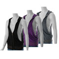 Belinda Junior's Studded Trim Hooded Zipper Vest