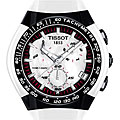 Tissot Men's T-Tracx White Rubber Strap Chronograph Watch