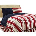Camden Red 2-piece Twin Quilt Set
