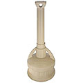 Adobe Beige Outdoor Smoking Receptacles (Pair of 2)