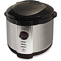 Wolfgang Puck Electric 5-quart Black Pressure Cooker with WP Recipes (Refurbished)