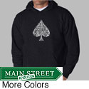 Los Angeles Pop Art Men's Spade Hoodie