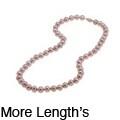 Pink Freshwater Pearl 18-inch Strand (7.5-8 mm)