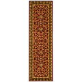 Lyndhurst Persian Treasure Red/ Black Runner (2'3 x 20')
