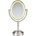 Conair Oval Double-sided 1x-7x Illuminated Mirror