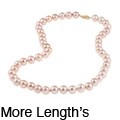 Pink Freshwater Pearl 18-inch Strand (8-9 mm)