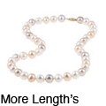 Multi-colored Pink Freshwater Pearl 18-inch Strand (9-10 mm)