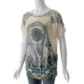 California Bloom Women's Studded Top