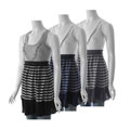 Derek Junior's Accented Striped Tunic