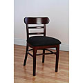 Complementing guidelines on Style mahogany Corner Space Saver Dark Mahogany Chairs (Set of 2)