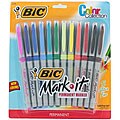 Bic Mark-it Ultra Fine Point Assorted Permanent Markers (Case of 72)