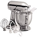 KitchenAid KSM152PSCR Chrome Custom Metallic Artisan Series 5-quart Stand Mixer