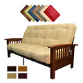 Brendan Full Mission-style Frame and Splendor Futon Mattress Set