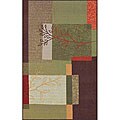 Read what I have to say before you buy 45 Record Handbags Alexa Infiniti Collection Geometric Floral Multi Rug (4'5 x 6'9)