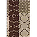 News blog about 45 Rpm Jukeboxes Alexa Infiniti Collection Circle Links Modern Taupe Rug (4'5 x 6'9)