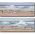 J. Penney 'Piper Run' and 'Piper's Feast' Unframed 2-piece Canvas Art