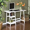 White A-frame Desk