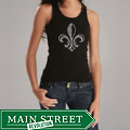 Los Angeles Pop Art Women's Fleur de Lis Tank Top