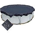 UV-protected 28-foot Round Winter Pool Cover