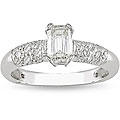 18k White Gold 1ct TDW Diamond Engagement Ring (H-I, VS1-SI2)