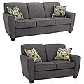Mirage Grey Sofa and Loveseat Set