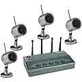Pyle PDVRJ4 Wireless 4-camera Color Surveillance Kit