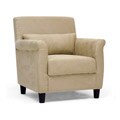 Marquis Tan Microfiber Club Chair