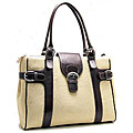 Nunzia Design 'Sophia' Tan 15.4-inch Laptop Tote